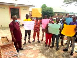 Onitsha traders protest illegal shops construction