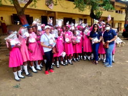 Rotary Club of Eko Atlantic provides sanitary, hygiene kits to 300 school girls monthly