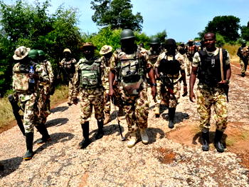 Military takes battle to terrorists