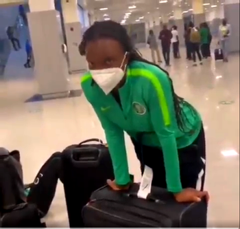 VIDEO: Super Falcons players and officials held “hostage” by NCDC officials