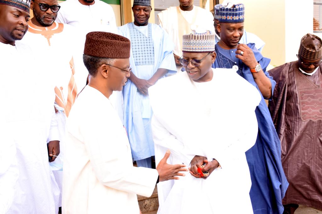 APC National Convention: Senator Sani Musa visits Governor el-Rufai
