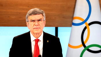 Winter Olympics: IOC president disturbed by Russian teenager’s meltdown