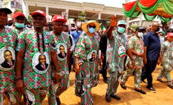 Enugu LG Polls: Aninri, Awgu constituents rally round Ugwuanyi as their leader