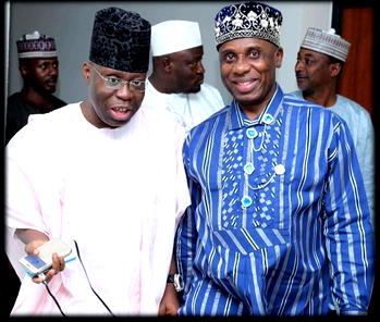 Sen Soji Akanbi congratulates Rotimi Amaechi on Royal Turban Ceremony