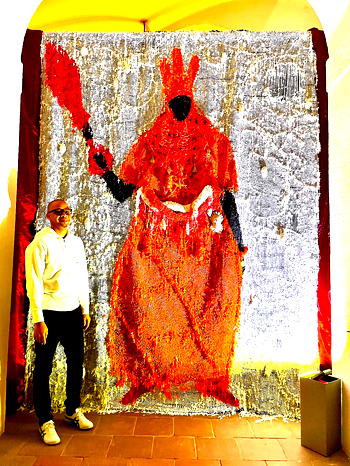 The Empire roars back as Victor Ehikhamenor’s ‘Still Standing’ confronts colonial history