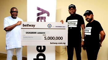How Betway Nigeria helped give father of 3, Osagbemi Adebayo, new lease on life