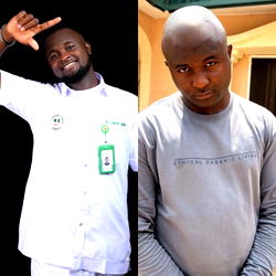 Nigerian Youth shaves head to raise awareness over Youths Ritual killings in Nigeria