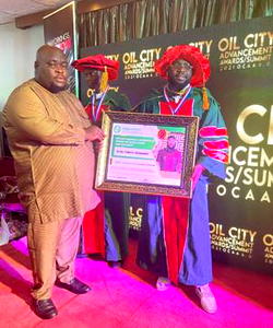 Amb Fidelis Ozuawala becomes an ECOWAS Youth Ambassador