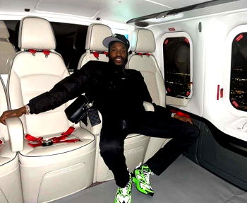 Godson Umeh designs meek mill’s newest crazy diamond piece