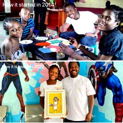 Portrait of Hope: Childhood cancer survivor who painted what she became