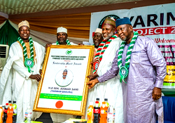 YOWICAN confers Merit Award on Ahmad Sani Yarima
