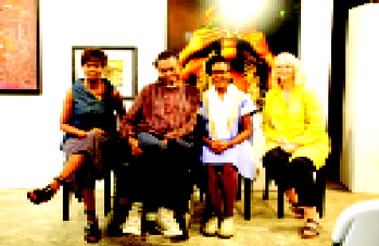 Touring Shonibare’s Guest Artists Space Foundation