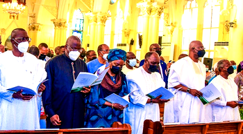 Shonekan: Lagos stands still as Osinbanjo, Jonathan, Gowon, Sanwo-Olu, others pay last respect