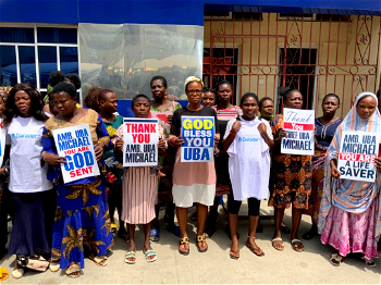 Delta guber aspirant, Uba Michael empowers women with cash