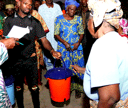 Entrepreneur donates waste disposal bins to 1,000 households in Ogun