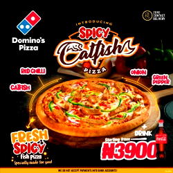 Valentine: Celebrate this love season with new, delicious spicy catfish pizza with your loved ones