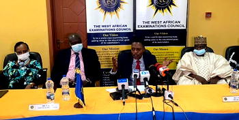 WAEC results: 48.61% obtained credits in English, Maths, 3 others