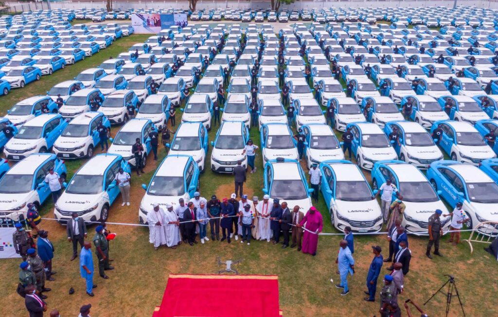 Sanwo-Olu launches 1,000 vehicles for LAGOS RIDE
