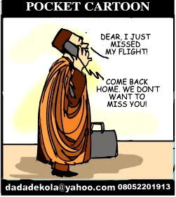 Cartoon: Missed Flight