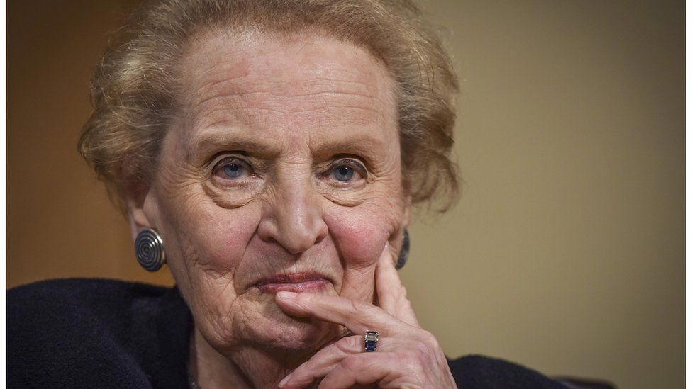 First Female US Secretary Of State, Madeleine Albright, Dies At 84 ...