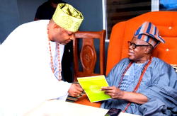 Adron Homes GMD pays homage to new Olubadan