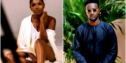 Annie Idibia kicks as elder brother, Wisdom, accuses her of enslaving him