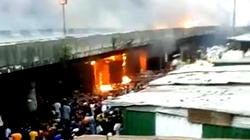 Traders count losses as fire guts Apongbon Bridge