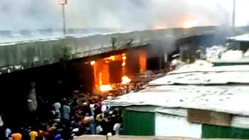 Apongbon Fire: We’ll swoop on all Lagos bridges occupants — Govt
