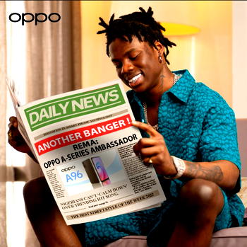 Joining OPPO Nigeria as its A-series brand ambassador is perfect choice – Rema