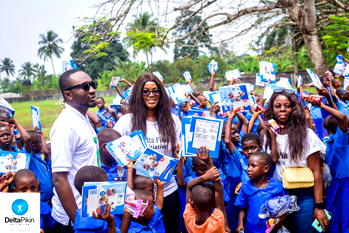Delta Pikin initiative empowers 500 kids with educational materials