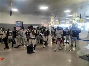 [Breaking] Nigeria vs Ghana: Black Stars arrive Abuja
