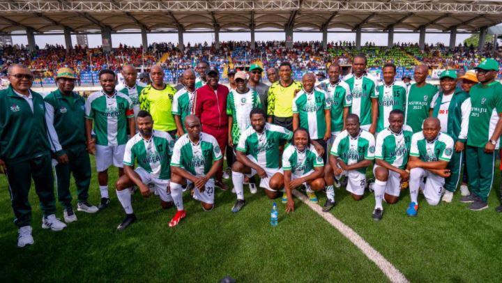 Tinubu at 70: Ex-Super Eagles players defeat Team Lagos 2:0 - Vanguard News