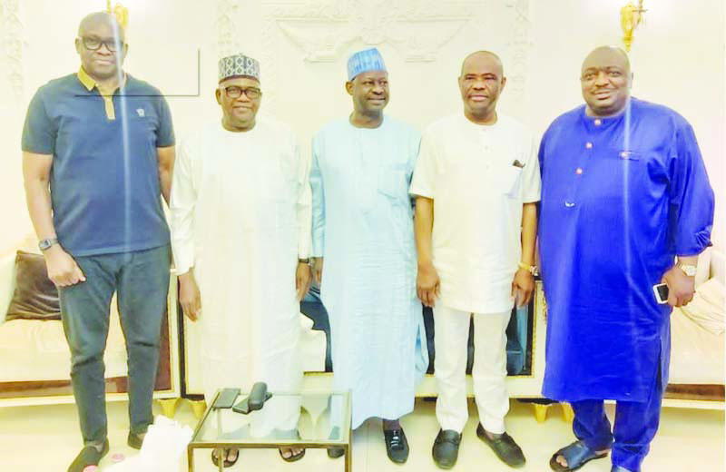 Goje under pressure to decamp to PDP after visit by Wike, Dankwambo, Fayose