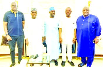 Goje under pressure to decamp to PDP after visit by Wike, Dankwambo, Fayose
