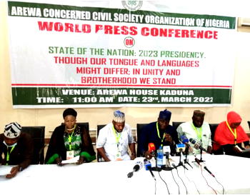 2023: A Southerner must succeed Buhari  – Arewa Youth group 