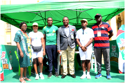 Hypo toilet cleaner launches toilet rescue volunteer campaign at Lagos NYSC