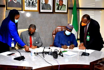 Ministry of Agric signs MoU with NiMET on seasonal climate predictions