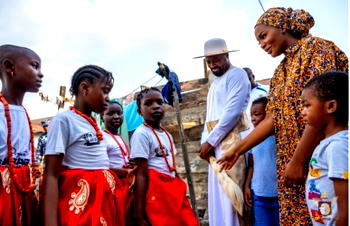 Olori Atuwatse 111 plants love in the slums