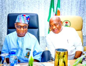 Ex-President Obasanjo lauds Gov Uzodimma on developmental strides in Imo