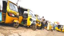 Keke riders protest fuel scarcity, cost  in Delta