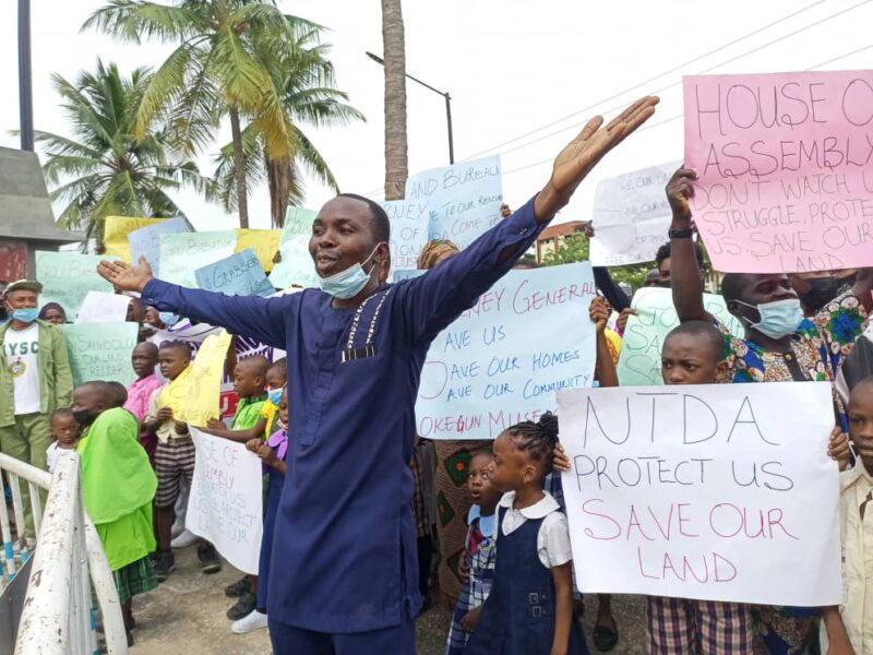 Land grabbers displace over 2000 residents including women, children in