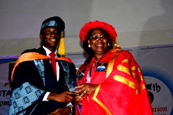 Convocation: Lecturer’s son sets new record at LASU