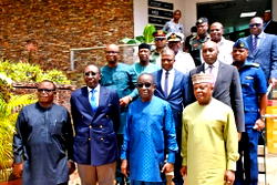Insecurity in West Africa: Monguno visits Ghana, speaks on curbing terrorism/preventing coup
