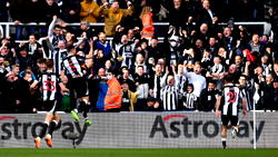Newcastle stretch unbeaten run to eight games in 2-1 Brighton win