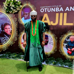 Popular Businessman, Sodiq Badru, bags chieftaincy title