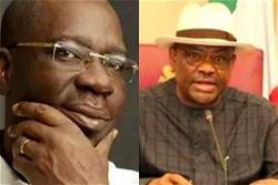 Gloves off: Obaseki, Wike fight dirty over party issues