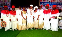 PHOTOS: Dignitaries grace, bid farewell to Late Pa Jeremiah Olu Oma Ahonaruogho