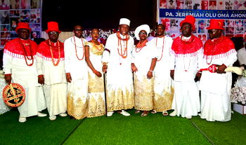 PHOTOS: Dignitaries grace, bid farewell to Late Pa Jeremiah Olu Oma Ahonaruogho