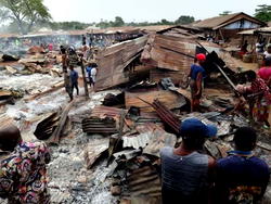 Strange fire guts Katsina-Ala main market, goods worth millions of Naira consumed