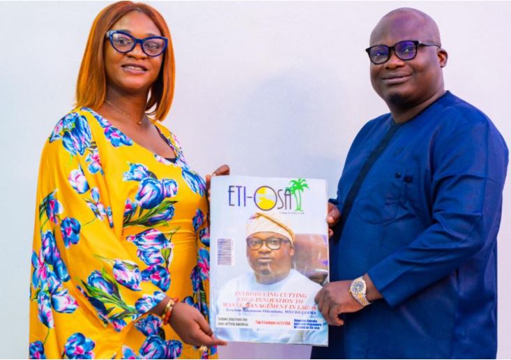 Eti-Osa Magazine celebrate LAWMA Boss achievement in special edition